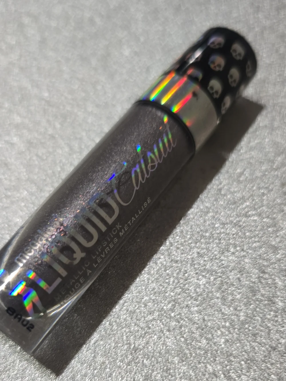 GUNMETAL HEART Wet N Wild RARE Goth-O-Graphic Liquid Lip NWOBox